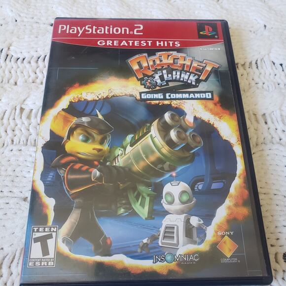 Ratchet And Clank Size Matters & Going Commando PS2 Bundle Lot Of 2 PlayStation2 - Picture 2 of 9